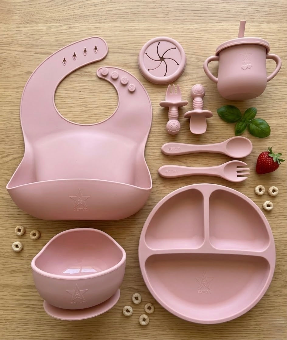 9pc Baby’s First Bite Feeding Set
