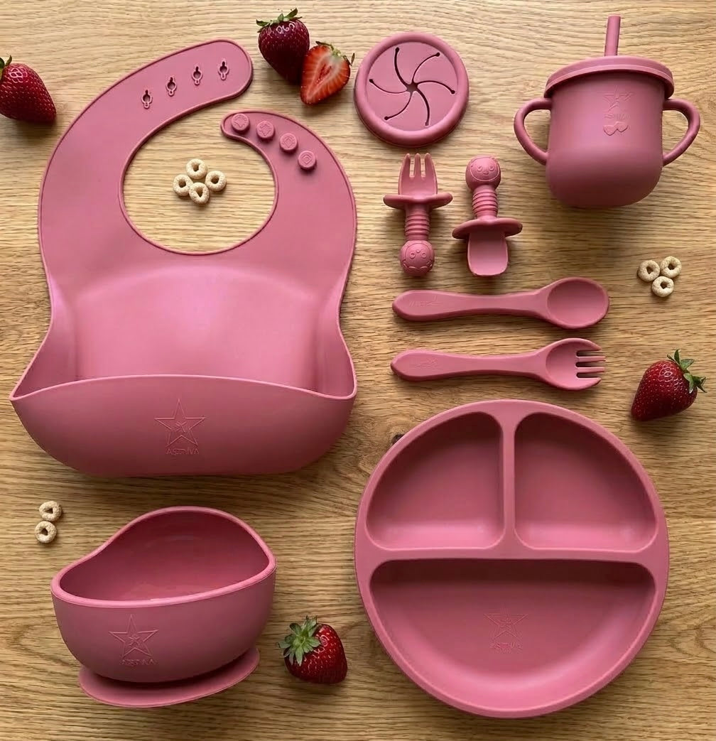 9pc Baby’s First Bite Feeding Set
