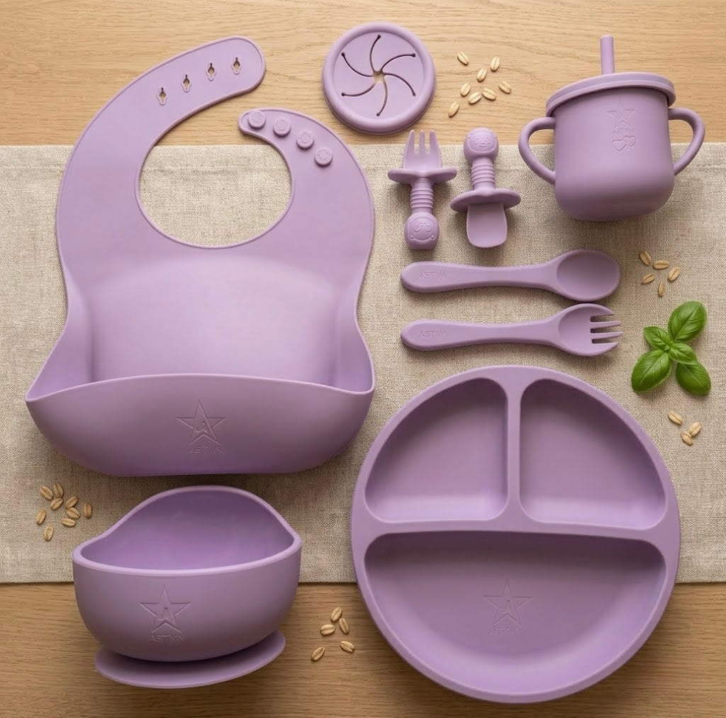 9pc Baby’s First Bite Feeding Set